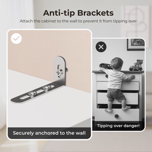 3-layer with 2 USB 2 Plugs US Standard 3 Drawers Triamine Board Display Cabinet - Bild 15 von 15