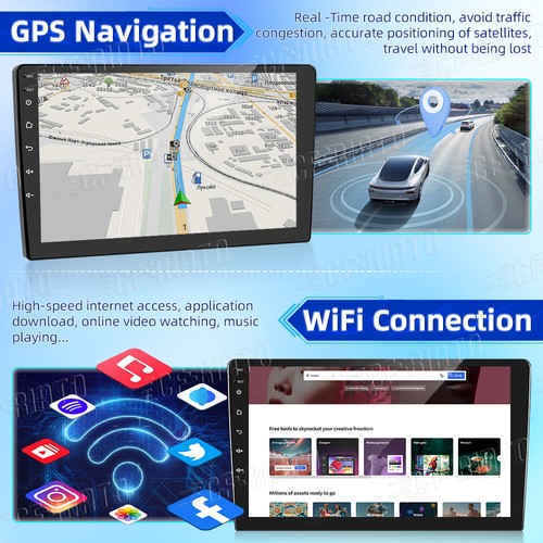 32G FOR TOYOTA TACOMA 2005-2013 MIRROR LINK ANDROID 13 CAR STEREO RADIO NAVI CAM - Picture 5 of 13