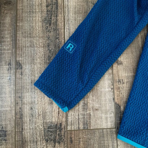 NWT Patagonia Men's R1 Air Zip Neck FleecePullover 2XL Lagom Blue Lightweight - Picture 14 of 16