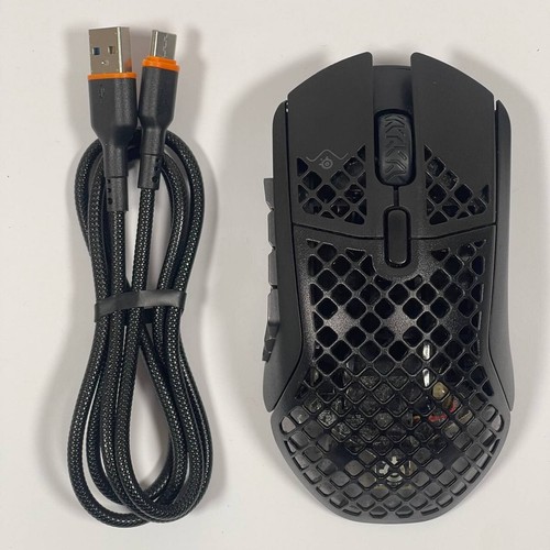 SteelSeries Aerox 9 Wireless - Holey RGB Gaming Mouse - Ultra-lightweight - Picture 2 of 5