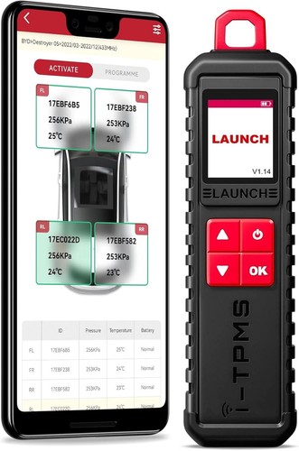 2025 LAUNCH X431 TSGUN PROFI TPMS RDKS Programmiergerät Anlernsystem Werkzeug DE