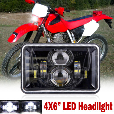 #ad 4x6quot; LED Headlight Hi Lo Sealed Beam for For Honda XR250 XR250L XR650L XR650R $30.99