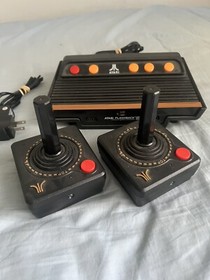 ATARI Flashback 5 Classic Game Console Tested With 2 Controllers