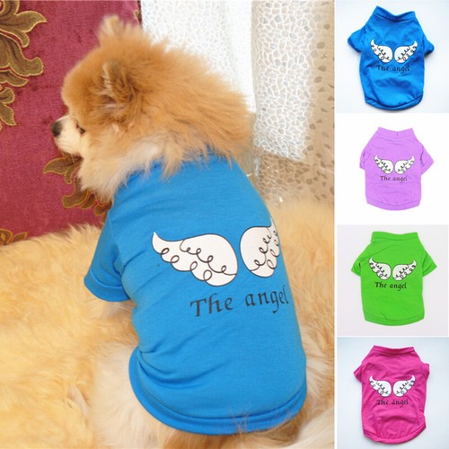 Various Pet Puppy Small Dog Cat Pet Clothes Dress Vest T Shirt Apparel Clothes~ - Picture 10 of 41