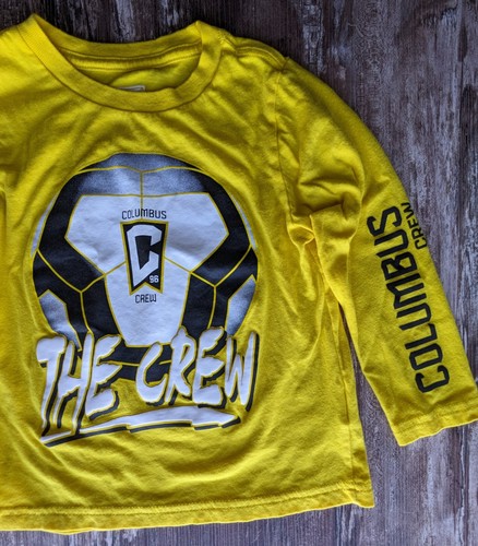 Columbus Crew  MLS Yellow 4T-3X Kids Youth baby toddler Long Sleeve Soccer Shirt - Bild 1 von 8