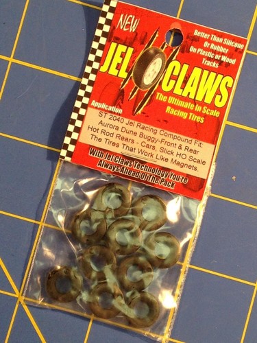 Jel Claws ST-2040 HO 1/64 Jel Claws Slot Car Tire. Aurora Dune Buggy - Picture 2 of 4