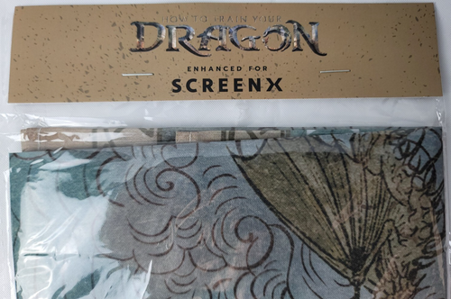 How To Train Your Dragon Movie 2025 Limited Screen X Berk Map Cloth Theater New - Picture 7 of 7