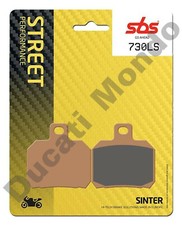 SBS rear brake pads Sintered for Aprilia Benelli Bimota Cagiva Derbi Ducati 