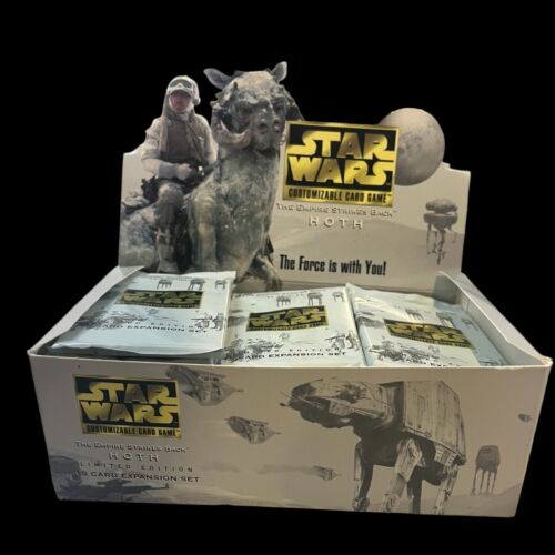 Star Wars Hoth 1996 edición limitada CCG paquete de refuerzo de 15 tarjetas sellado de fábrica - Imagen 3 de 3