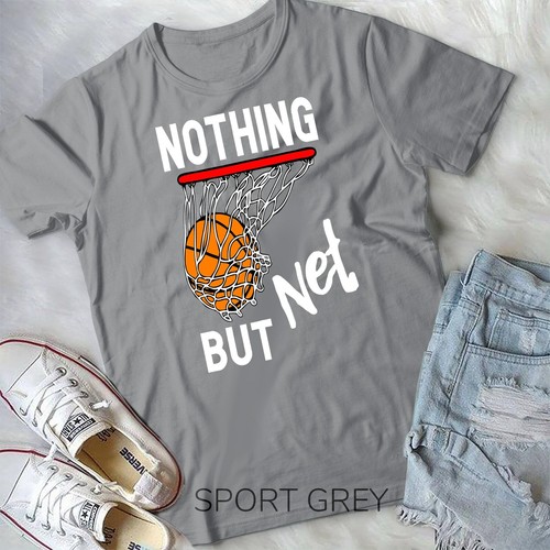 Nothing But Net Basketball T-Shirt Unisex T-Shirt - Bild 8 von 11