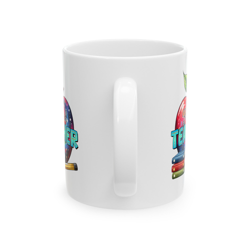 Lehrer Tasse Gesegnet Lehrer Schule Wertschätzung Geschenk Apfel Kaffee Tee Tasse - Bild 3 von 5