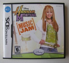 Nintendo DS Hannah Montana Music Jam Video Game with Case Good Condition