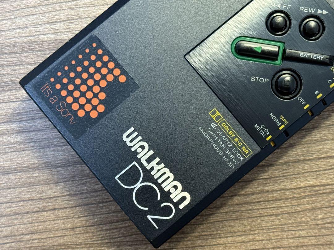 【ジャンク】SONY WALKMAN DC2 カセットプレーヤー SONY WM-DC2 Center Gear Serviced Working High Cassette