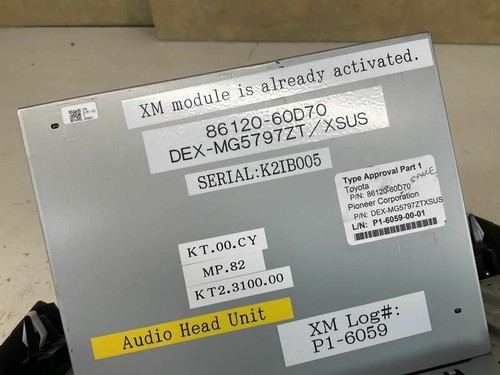 10-13 LEXUS GX460 AM FM CD Disc Radio Receiver Z - Picture 7 of 10