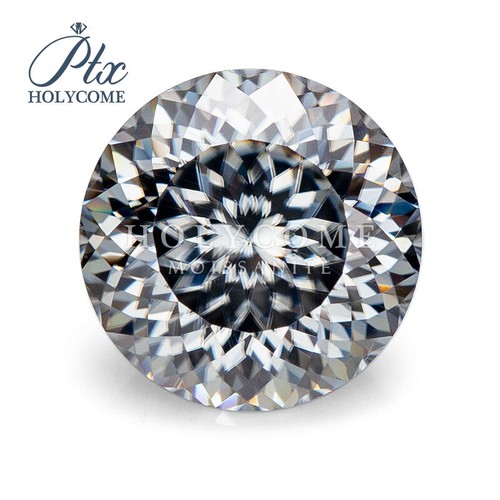 Round Bird's Nest Cut Loose Moissanite Multi Color VVS1 Gemstone W. Certificate - Picture 17 of 17