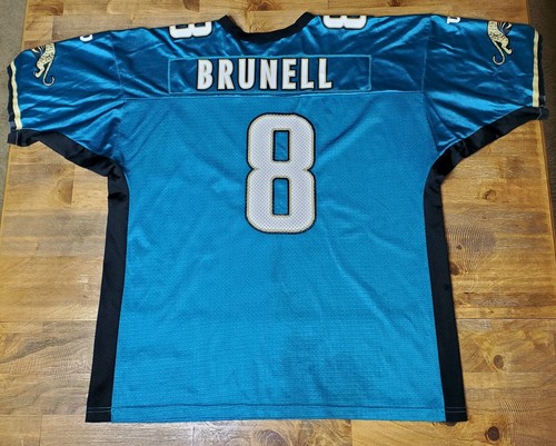 Vintage Authentic Wilson NFL Jacksonville Jaguars Mark Brunnel Jersey Size 2XL - Picture 12 of 14