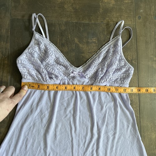 Vtg Victoria's Secret Lace Bust Bow Detail Babydoll Nightie Lingerie Babydoll - Picture 10 of 11