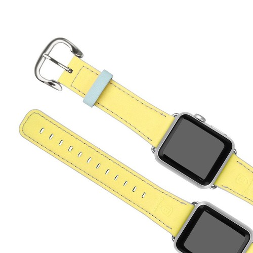 Apple Watch 38/42 mm 2 Farben Lederband Armband & Adapter für Serie 3, 2 & 1 - Bild 36 von 40