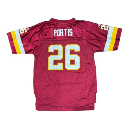 Clinton Portis Washington Redslins Onfield Reebok NFL Red Away Jersey Women L - Picture 2 of 12