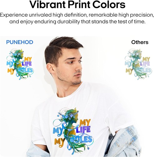 Punehod A3 DTF Printer Direct to Film T-shirt Flatbed Heat Transfer EPSON L1800 - Picture 4 of 18