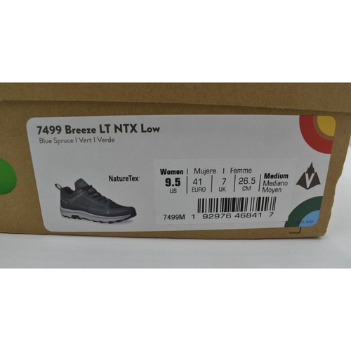 Vasque Womens Size 9.5 Breeze LT NTX Low Waterproof Blue Spruce Hiking Shoes - Picture 14 of 14