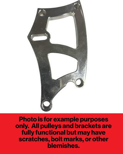 Small Block Chevy Driver's Side Alternator Bracket High Mount Short WP SBC 350 - Picture 4 of 4