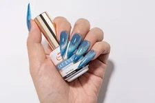 Vanfa Soak off Gel Polish Cat Eye 0.5 Oz Holograph Collection #04