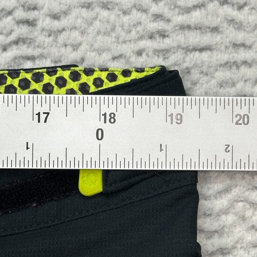 PEARL IZUMI MENS MOUNTAIN BIKE SHORT XL 15" Black Yellow w Liner - Picture 10 of 16