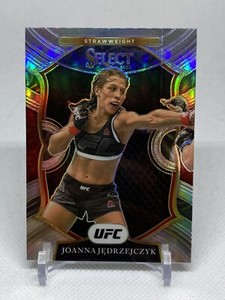 Joanna Jedrzejczyk 2021 Panini Select Concourse Level Silver Prizm SP #45 NM