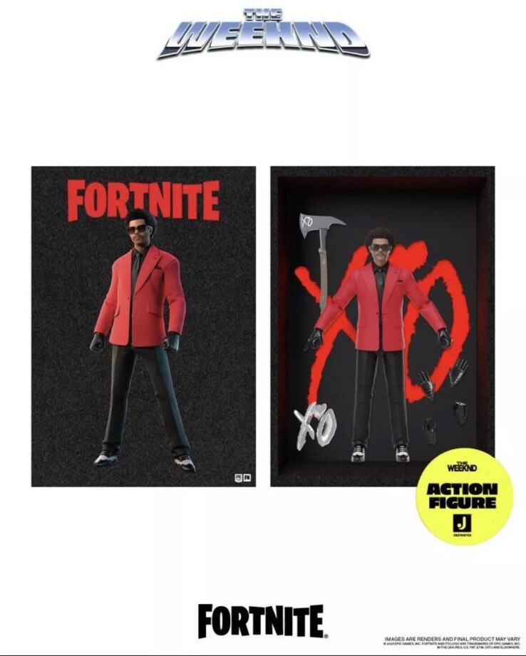 The Weeknd X Fortnite 6.5-Inch Figure! Sealed | eBay The Weeknd X Fortnite 6.5-Inch Figure! Sealed | eBay
