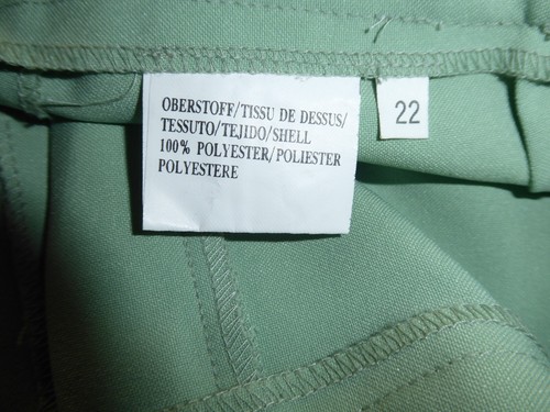 Hosenanzug Sommer lindgrün Kurzgröße 22 Damenhose Damen Blazer luftig - Bild 5 von 9