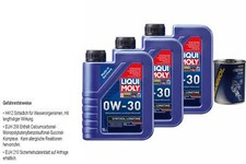 3L Aceite Motor Liqui Moly Synthoil Longtime Plus 0W-30 1X Motor Flush