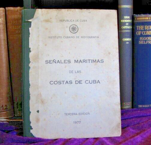 Señales Marítimas de las Costas de Cuba, Instituto Cubano de Hidrografía 1977 - Bild 1 von 6