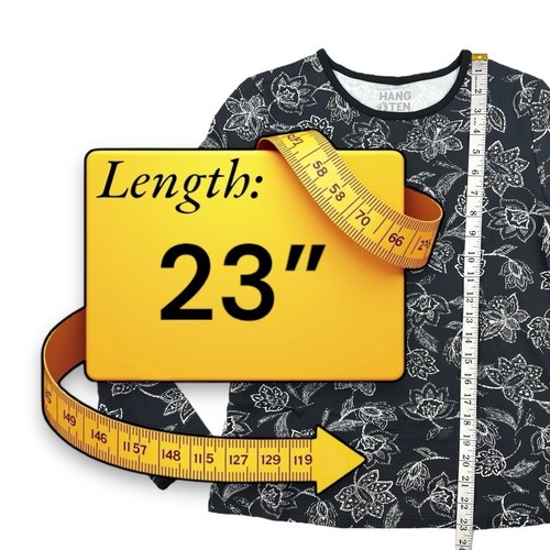 Camisa Top Hang Ten MUJER PEQUEÑA Rashguard Blanco y Negro Floral Natación Surf UPF 50+ - Imagen 6 de 21