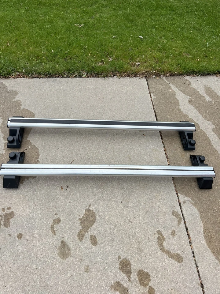 BARRA TRANSVERSALES DE CARGA PARA EQUIPAJE PORTAEQUIPAJES HUMMER H2 OEM 2003 - 2005 💎 -JUEGO- Foto 3 de 4