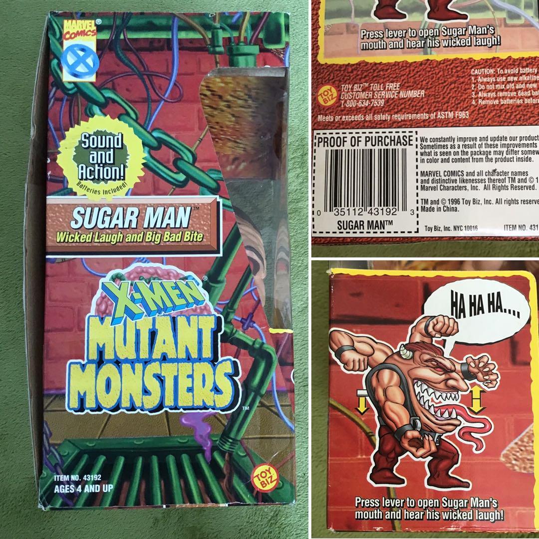 X-Men Sugar Man Sound Action Figure 1996 | eBay X-Men Sugar Man Sound Action Figure 1996 | eBay