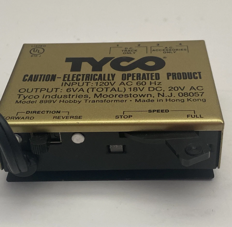 Tyco Train Transformers 899V & 899c Lot - Image 4 of 4
