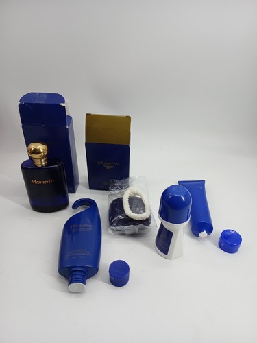 (Lot Of 5) Avon Mezmerize Gift Set Cologne Aftershave Gel Soap Deo (New)**** - Picture 5 of 8