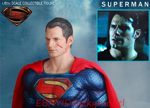 DC Justice League Superman Clark Kent Henry Cavill 1/6 Toys Model In Stock - Picture 2 of 5