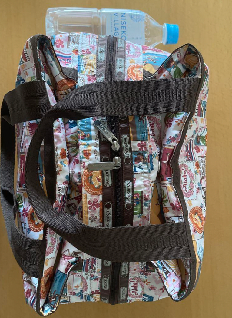 SALE ! ☆LeSportsac HAWAII \"MAY FLOWERS\" ERIKA 7867-3887 LeSportsac HAWAII Limited edition TOTE BAG Aloha stamp