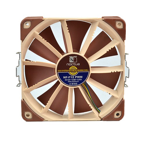 Ventilateur de Boîtier Noctua NF-F12 Pwm 120x120x25mm 4-Pin Pwm