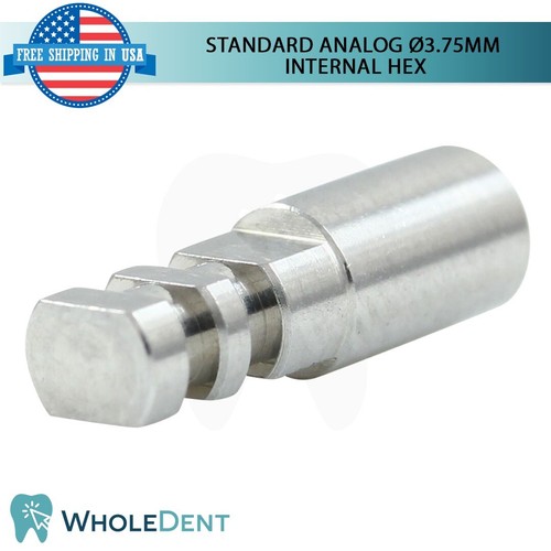 50X Estándar Analógico Ø3,75 mm Titanio Pilar Dental Laboratorio Int Herramienta de Instrumento Hexagonal - Imagen 5 de 5