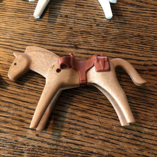 Lote De (4) Caballos Playmobil Geobra Vintage (lote #4) - Imagen 4 de 16