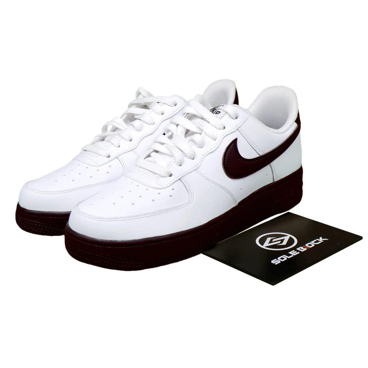 Nike Air Force 1 Low White Black Sole 2020 - CK7663-101 | eBay