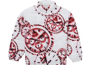 supreme ny reversible puffy jacket white