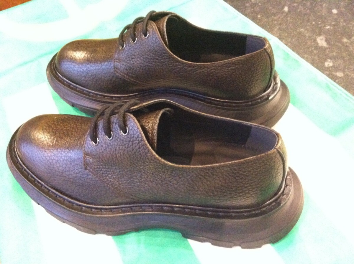 Alexander McQueen Hybrid exaggerated-sole Derby. Alexander McQueen Leather hybrid Derby exaggerated Shoes  main image 3