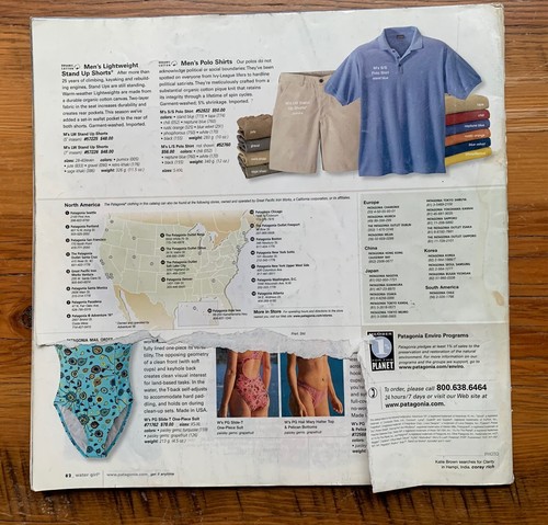 Patagonia Spring 2004 Catalog Fair Condition Well-Loved - Picture 5 of 5
