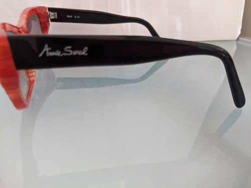 VINTAGE ANNIE SARAL 8640 S 74 SUNGLASSES HAND MADE IN FRANCE STUNNING RARE NEW - Bild 10 von 15