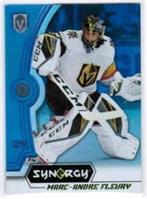 18/19 UD SYNERGY HOCKEY BASE/LEGENDS BLUE PARALLEL CARDS (1-40) U-Pick From List