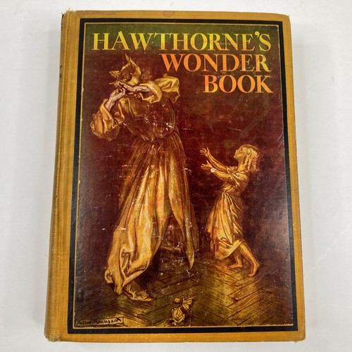 1920's A Wonder Book by Nathaniel Hawthorne, ARTHUR RACKHAM Illustrations, VG - Picture 2 of 14